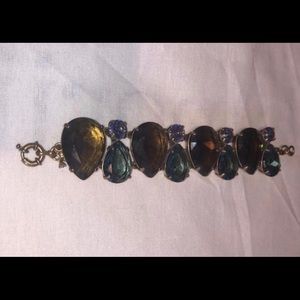 J Crew Gemstone Bracelet